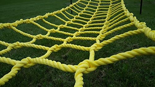 Natural Light co Climbing Net Cargo Net Made from Heavy Duty 3/4" Rope 3' X 6' Long Lasting Indoor or Outdoor