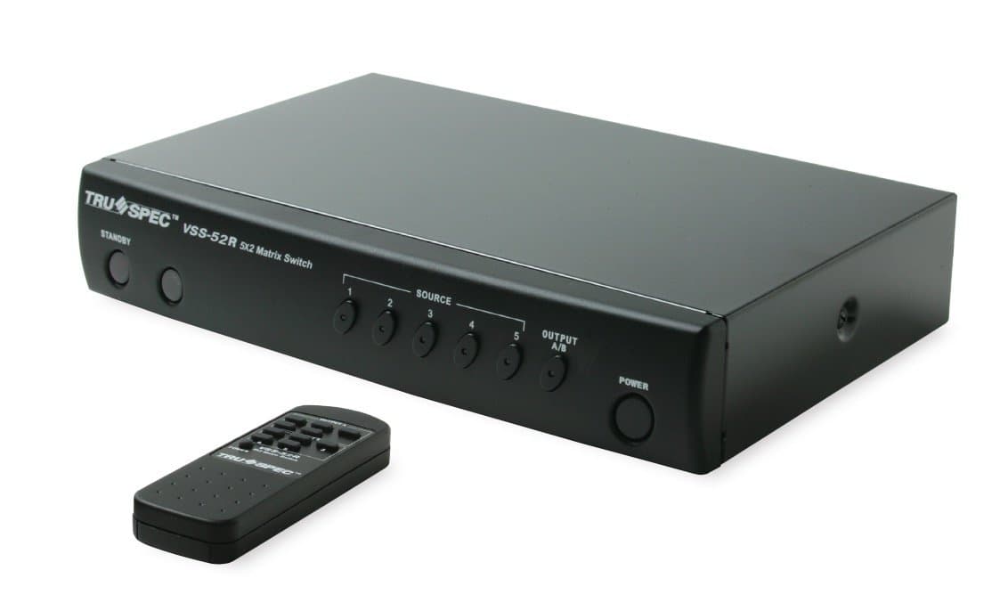 PicoMacom Pico Macom VSS-52R 5x2 Composite and SVHS Plus Audio Maxtrix Switcher-by-PicoMacom