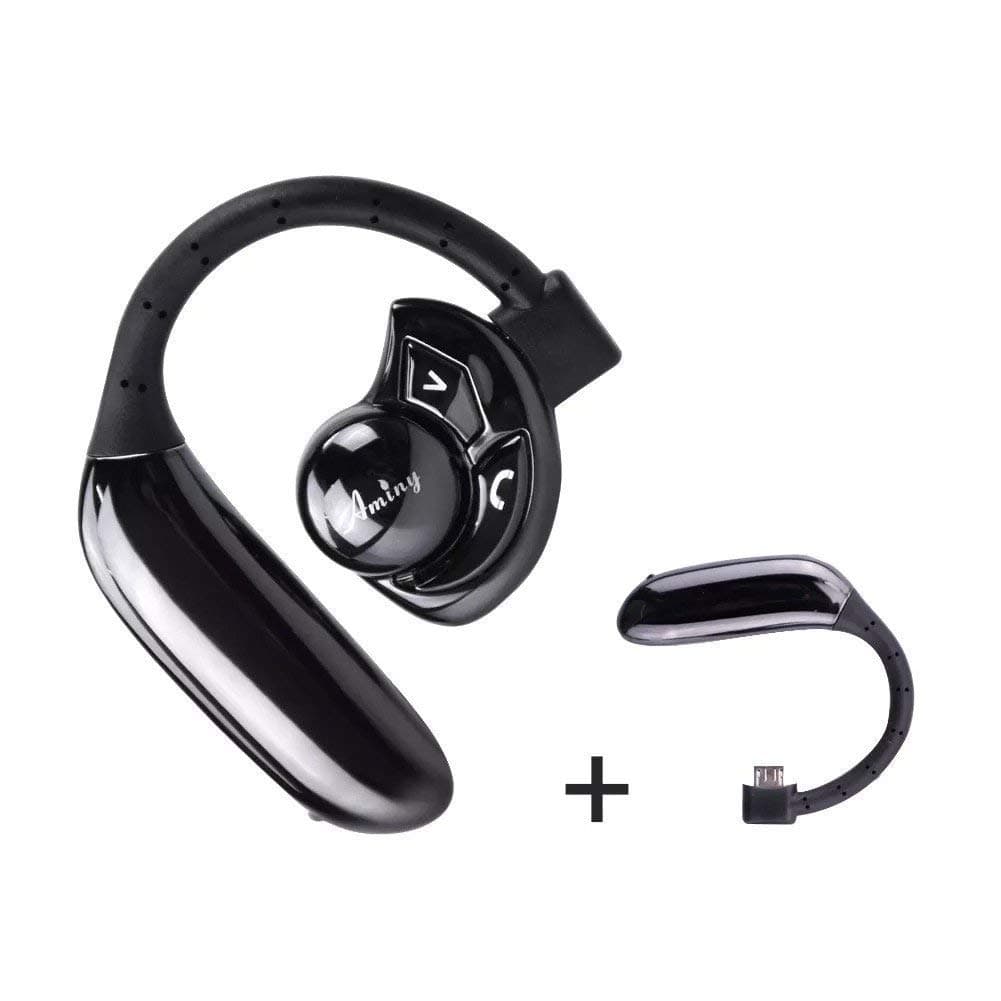 Bluetooth 4.2 Headset Wireless Earphones with Microphone Noise Canceling Handsfree Headphones for iPhone Android Smart Phone Bluetooth Devices