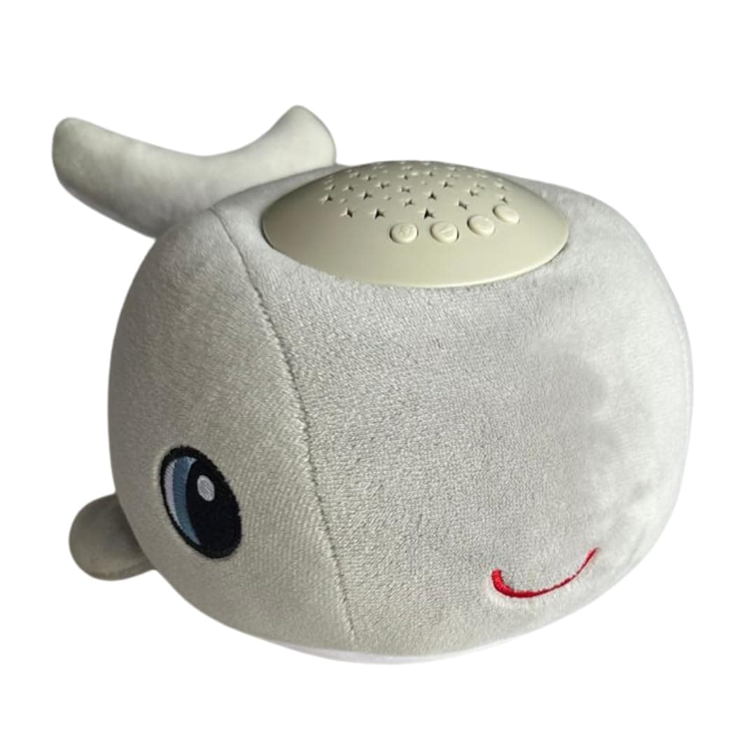 Ben Baby Sleep Aid Award Winning Plush Whale Sleep Soother with White Noise 12 Lullabies and Soothing Sounds Machine Washable Soft Cuddly Gift for Newborns and Toddlers No Cry Sensor