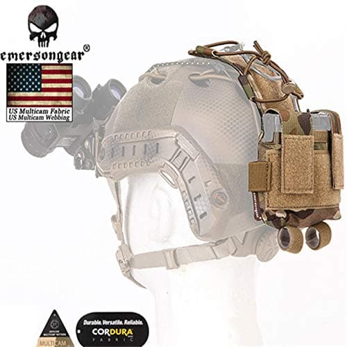 Best Quality - Pouches - New Emersongear Combat Helmet MK2 Battery Box Counterweight Multicam Tactical Helmet Pouch - by DINAX - 1 PCs