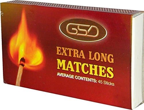 GSD Extra Long Matches x 12 Packs