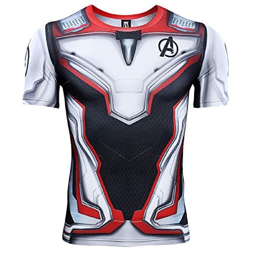 Endgame Quantum War Men's Compression Shirt Short Sleeve 3D Print T Shirt