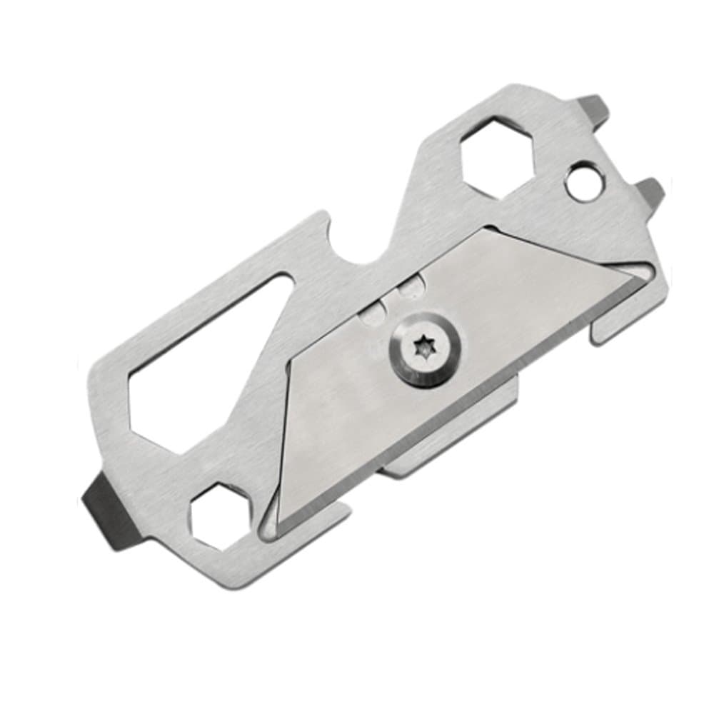 EDC Multifunctional Tool Card Pocket Combination Screwdriver Hex Key Wrench Opener Cutlot Seat Belt