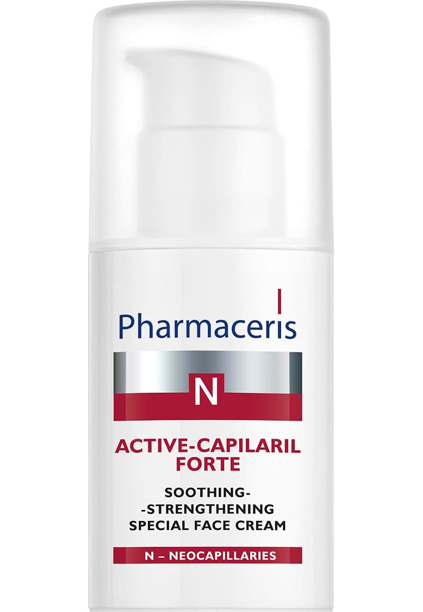 N Active-Capilaril, Soothing Face Cream, Reduces Redness, Face Moisturiser for Couperose Skin, D-Panthenol, Shea Butter - 30 ml