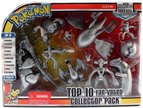Pokémon 10th Anniversary Top 10 Favorites Action Figure