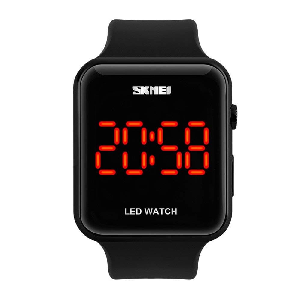 GosasaGosasa Unisex Digital Watch Women Men Multifunction Outdoor Sport Watches Casual Silicone Strap Stopwatch Alarm Countdown Dual Time 50M Waterproof for Women Men