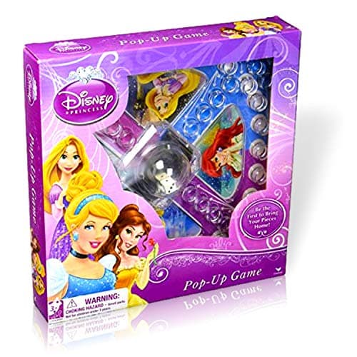 Princess Pop Up Game, Cinderella, Ariel, Rapunzel, and Belle