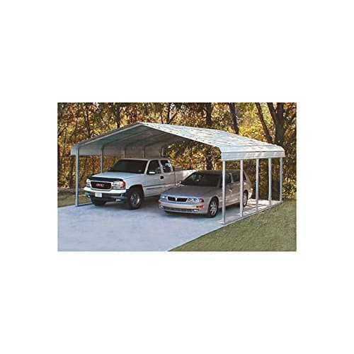 VersaTube Steel Shelter - 20ft.L x 20ft.W x 7 1/2ft.H