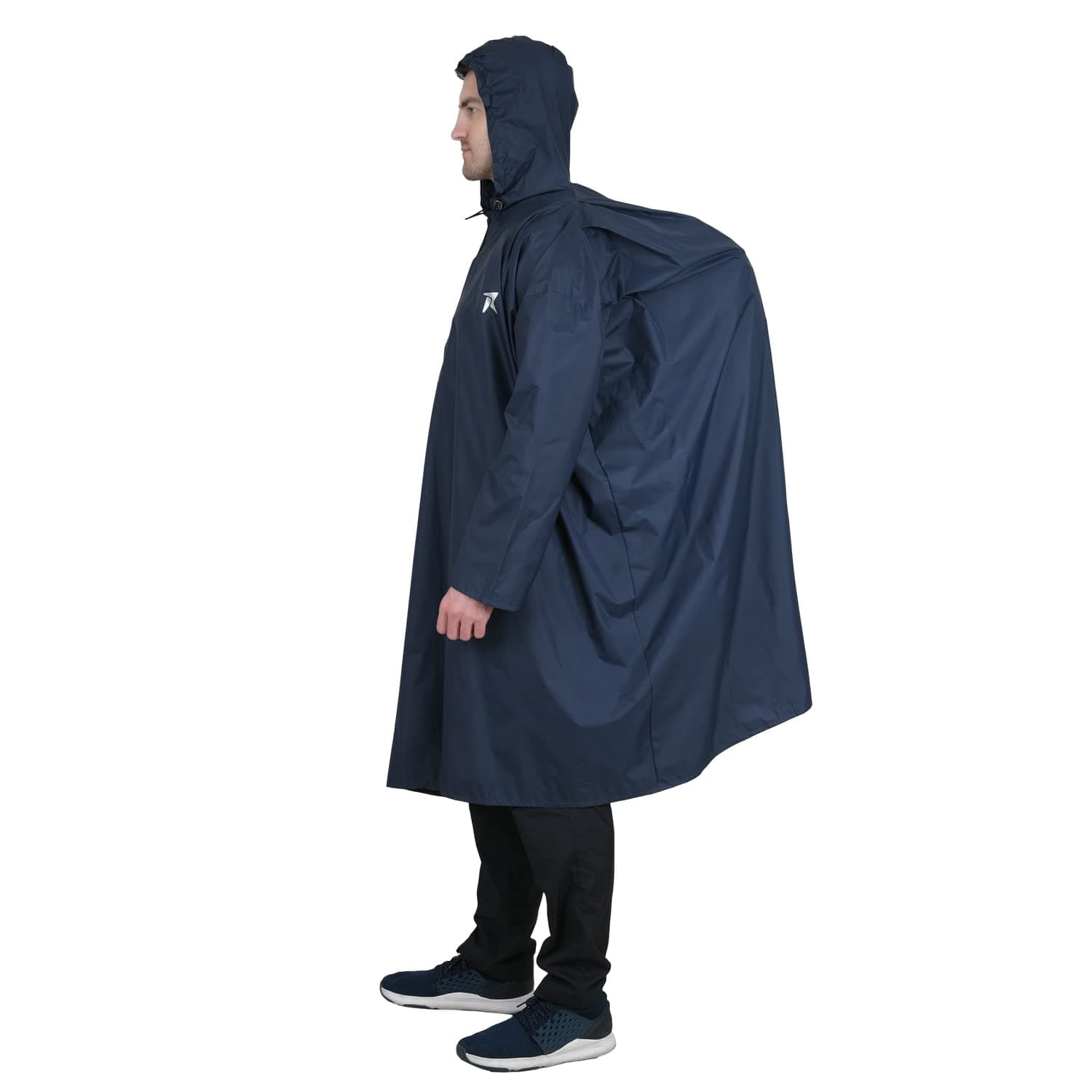 ROCKSPORT Unisex Hooded Rain Poncho