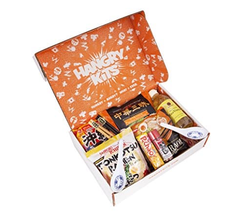 Hangry Kit - Ramen Kit (Starter Ramen Kit) - Great Care Package - Gift Pack