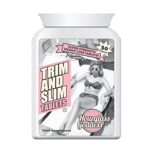 HOURGLASS GODDESS Trim and Slim Tablets Lose Fat Burn Fat Slim Lean Toned by HOURGLASS GODDESS