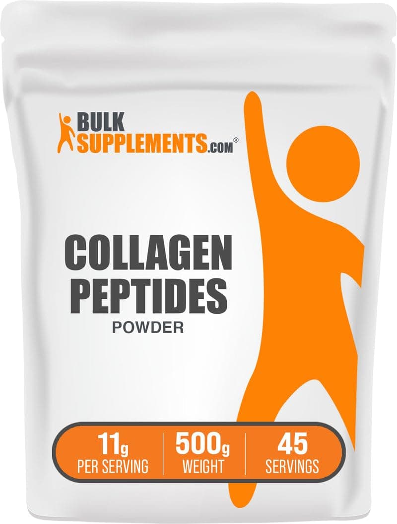 com Collagen Peptides Powder - Bovine Collagen Powder, Powdered Collagen Supplement - Hydrolyzed & Gluten Free, 11g per Serving, 500g (1.1 lbs) (Pack of 1)