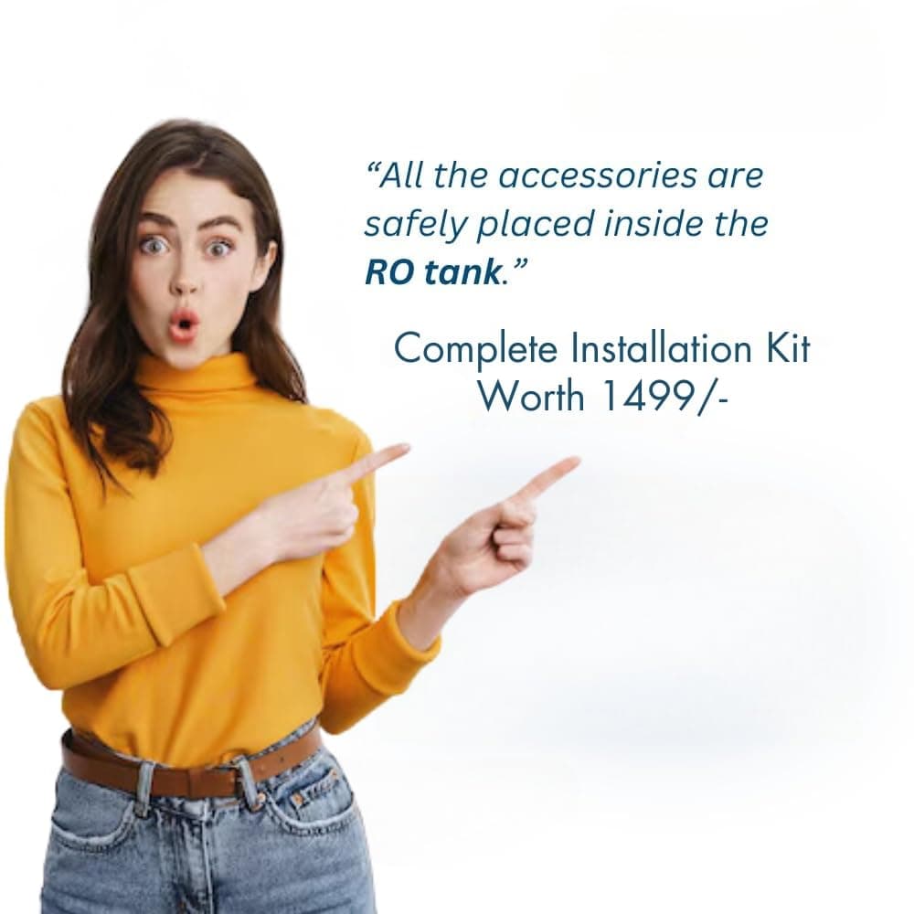 AquaDart Ro Water Purifier With Copper + Alkaline With UV, UF and TDS Controller | 12Liter | Fully Automatic Function Ro Water Purifier-12 Liter Storage Home and Office (Made In India) EDGE