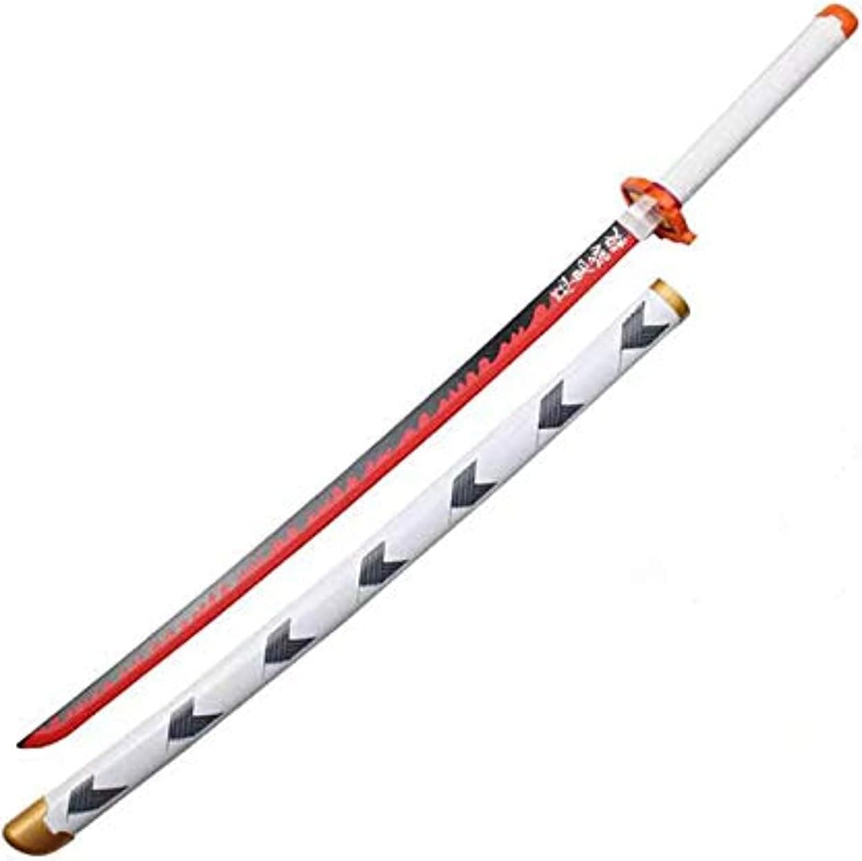 Demon Slayer Wood Sword Cosplay Prop Weapon Anime Wooden Sword