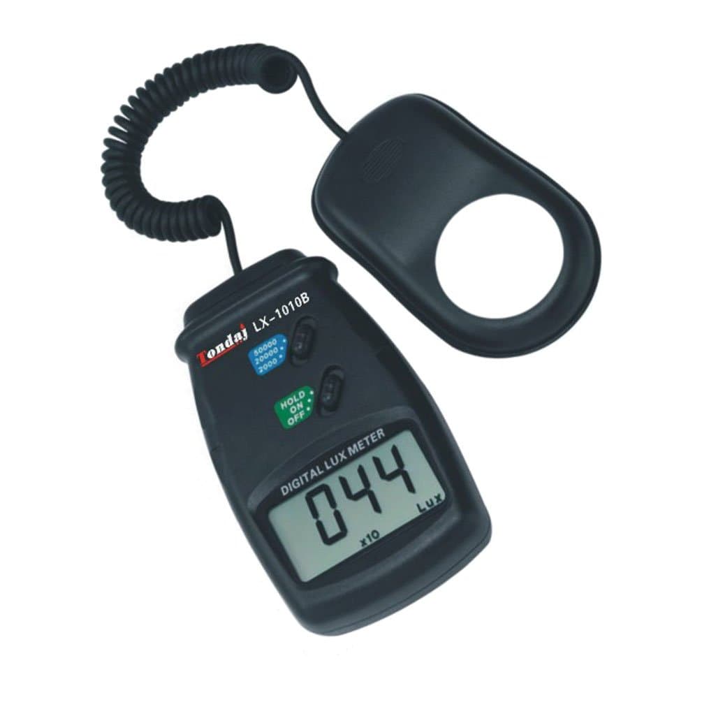 Tondaj LX1010B 50,000 LUX Digital Light Meter LCD Luxmeter Lumens Gauge Tester Tool