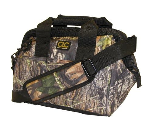 CLC Custom Leathercraft Sportsman Mossy Oak 1161M 23 Pocket - 12-inch Bigmouth Bag, "SCOUT"