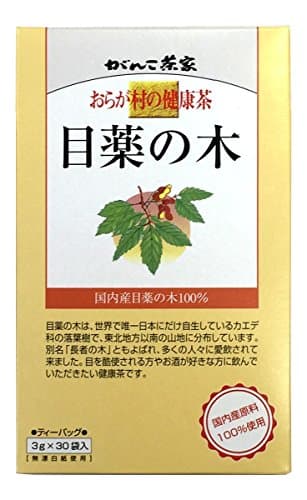GANKO CHAYA Oragamura Of Healthy Tea Tree Eye Drops Nikko maple