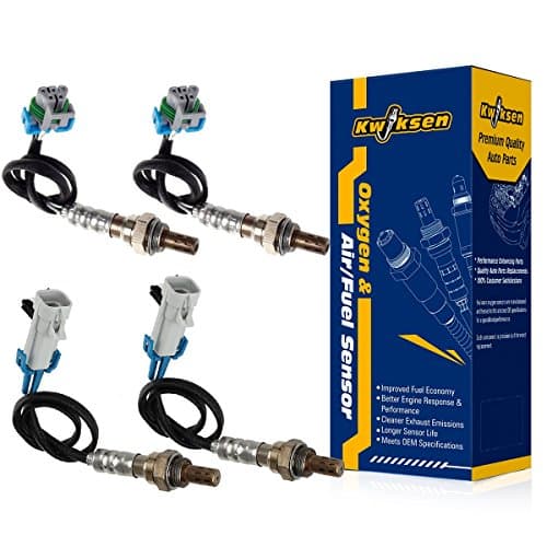 4pcs Heated Upstream and Downstream O2 Oxygen Sensor 234-4668 and 234-4294 Sensor 1 and Sensor 2 Replacement for Outlook 3.6L 2007-2008/ Acadia 3.6L 2007-2008
