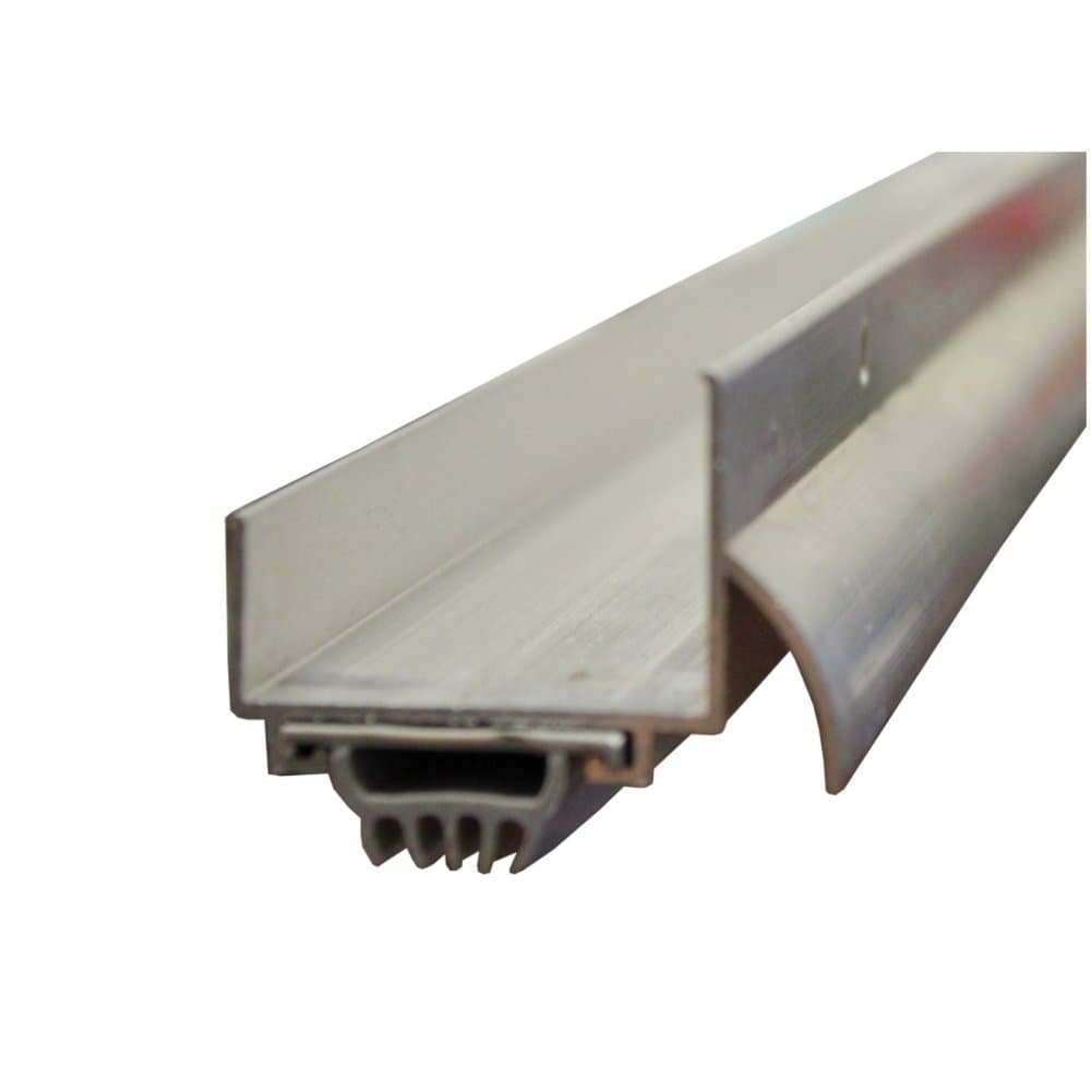 1-3/4" X 36" Aluminum And Vinyl Door Bottom Weatherstrip With Drip Cap