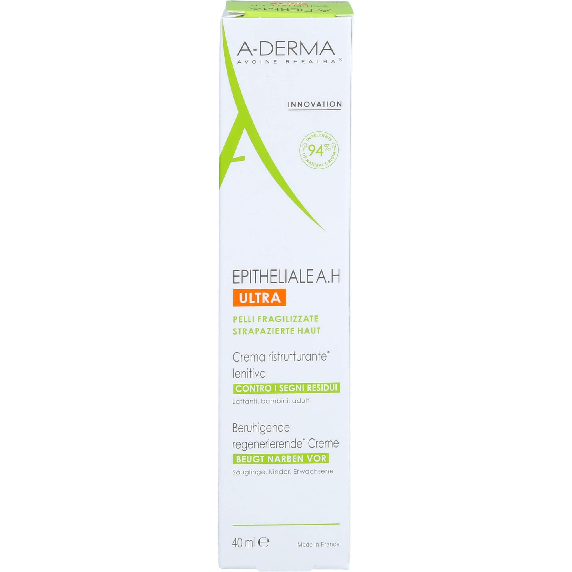 A-Derma Epitheliale A. H Ultra Soothing Repairing Cream - 40ml
