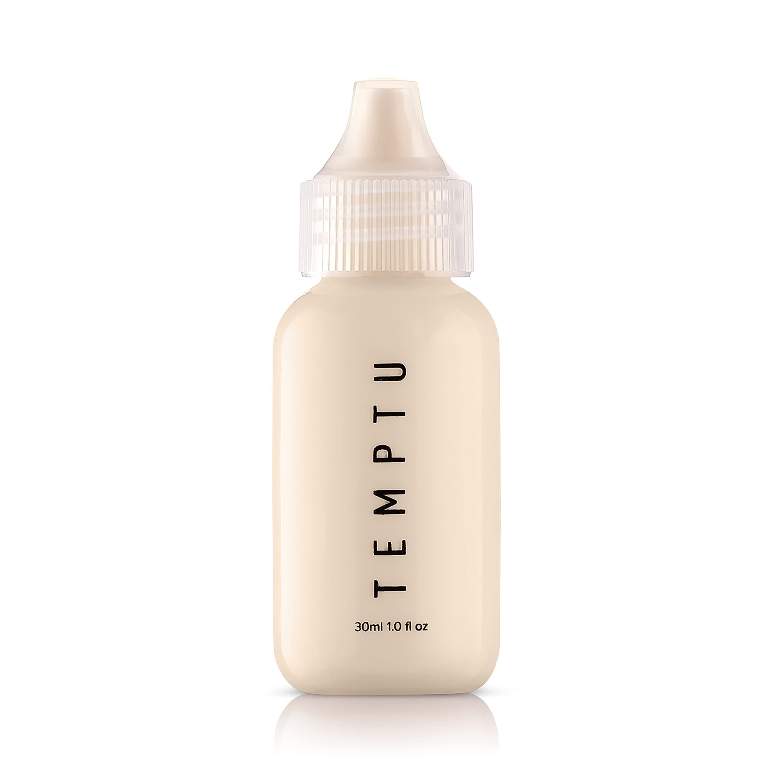 TEMPTU S/B Silicone-Based Airbrush Foundation: Professional Long-Wear Liquid Makeup, Sheer To Full Coverage For A Hydrated, Healthy-Looking Glow & Luminous, Dewy Finish On All Skin Types, 001