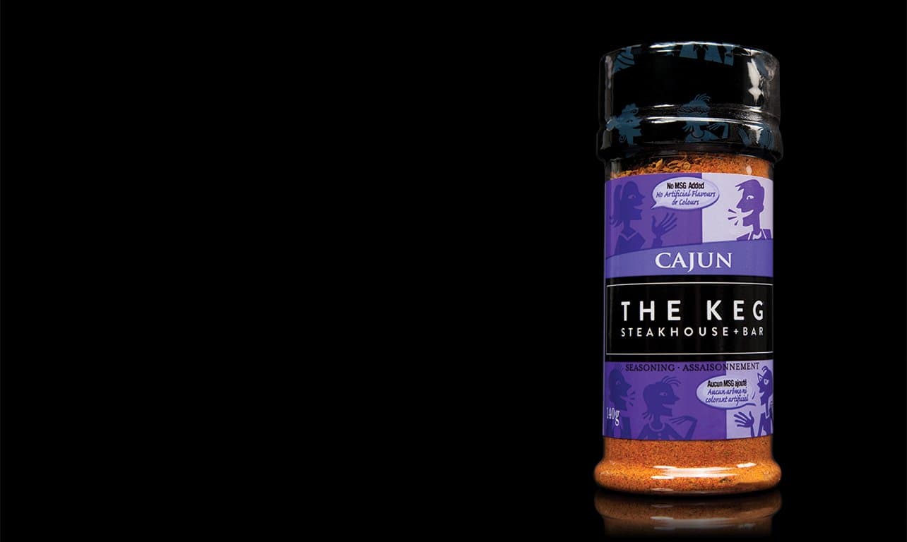 The Keg Steakhouse Cajun Seasoning No MSG Added - 140g