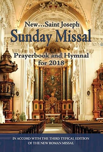 St. Joseph Sunday Missal and Hymnal for 2018