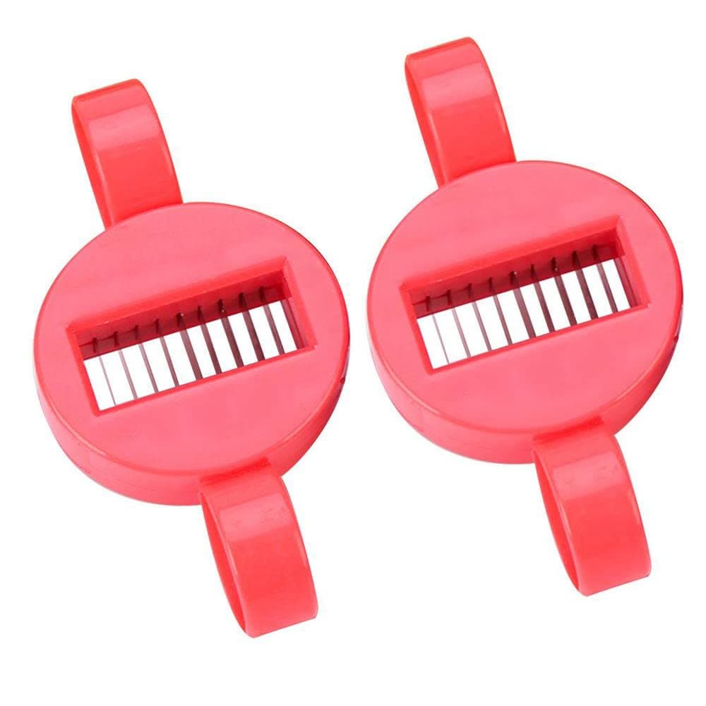 2 Pack Green Bean Slicer French Cut Style Long Snow Beans Shredder String Cutter Stringer Stainless Steel Blade Slicing Knife Bean Frencher Runner Beans For Kitchen Gadgets 2023