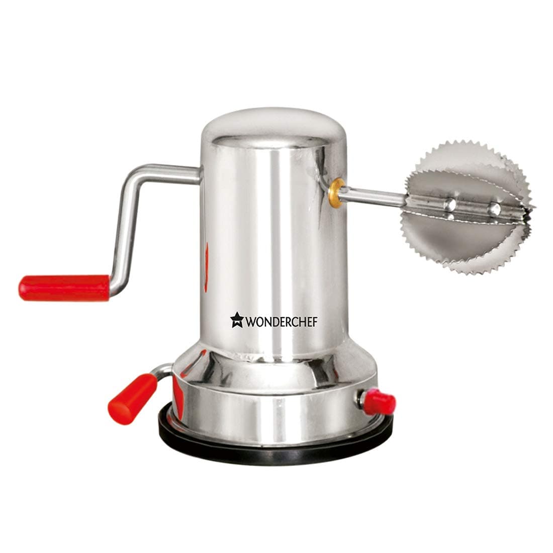 Wonderchef Stainless Steel Coconut Scraper Grater Shredder Cutter Silver