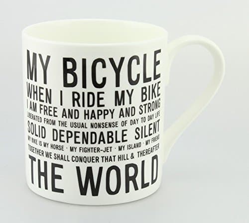 LARGE My Bicycle Mug by McLaggan Smith - Fine Bone China mug / cup