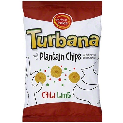 Turbana Plantain Chips, Chili Lime, 7 Ounce