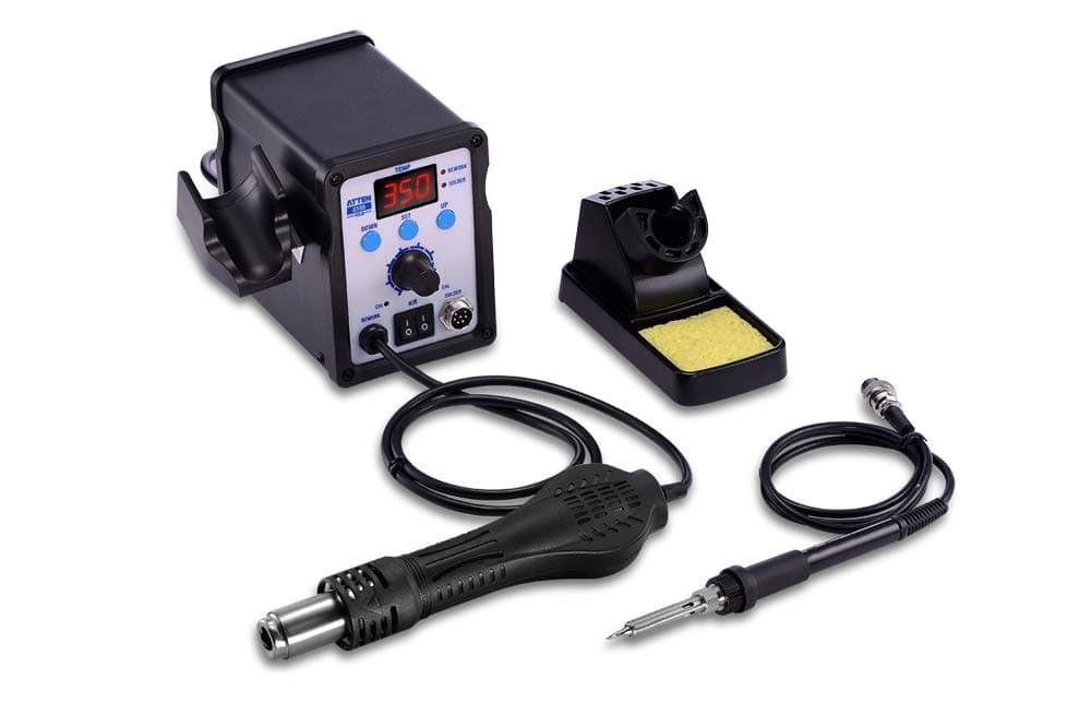 Atten 8586 Digital Hot Air Rework Station 50 Watt solder iron ESD safe UK Co