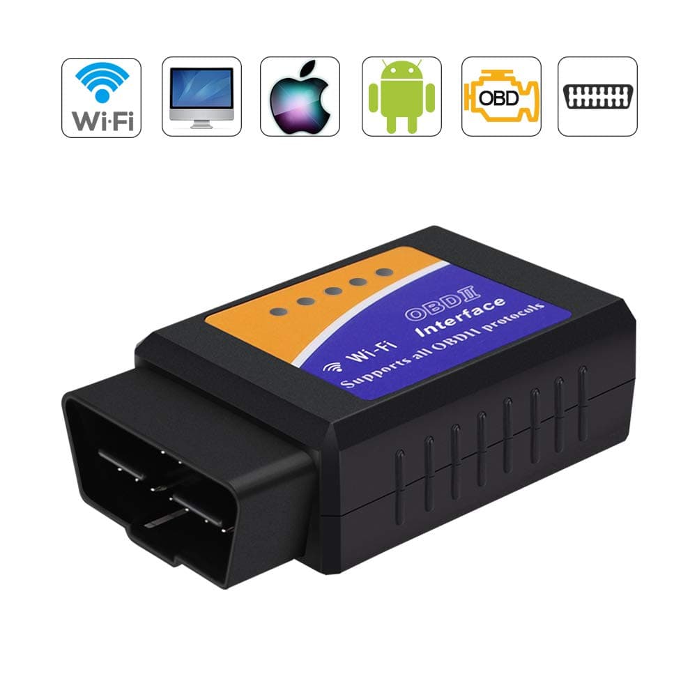 Oladwolf OBD2 Scanner WIFI, OBD2 Code Reader Car Diagnostic Scanner Tool, ELM327 OBDII Car Diagnostic Code Reader For All Cars, Car Engine Fault Code Reader For IOS, Android,Windows