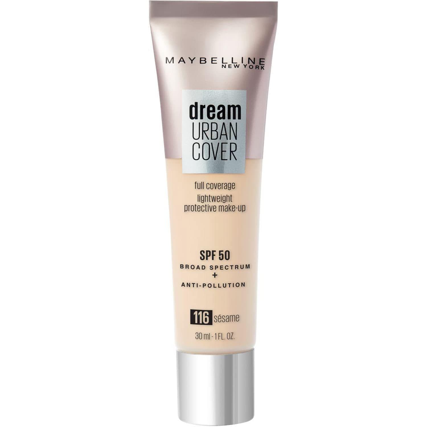 Make-Up Maybelline Dream Urban Cover All-In-One Protective Makeup, 116 Sesame