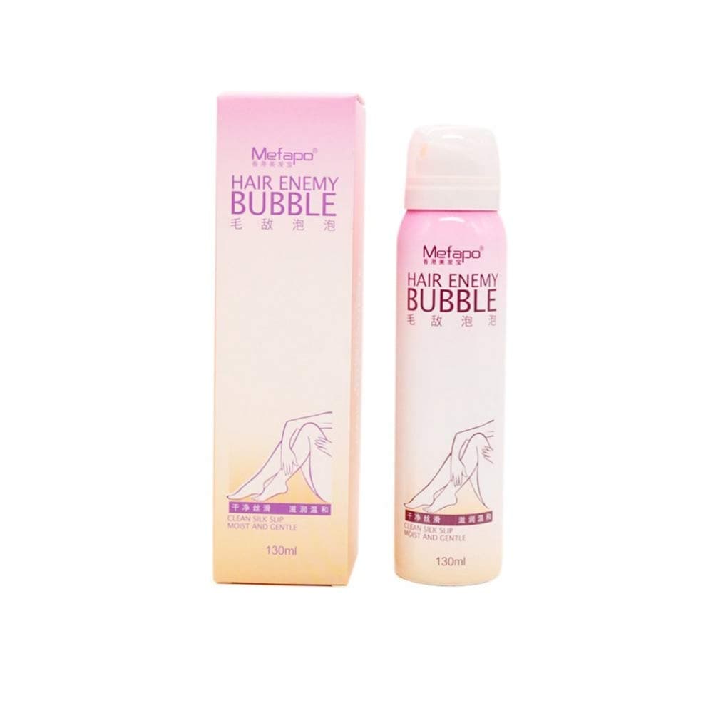 MEFAPO Painless Hair Removal Cream Depilatory Bubble Wax Boby Bikini Legs Hair Remover Foam Mousse in Spray Bottle Pomades Waxes