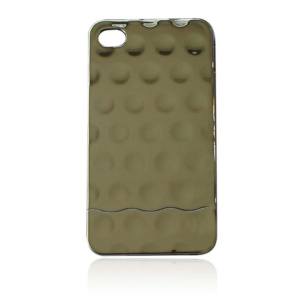 CellAllure Snap-On Case - Face Plate - Retail Packaging - Metal Silver