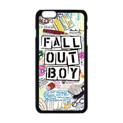 Personalized Snap-on Protective Hardshell Slim Cover Case for iPhone 6 Plus (5.5 inch) [FOB Fall Out Boy]