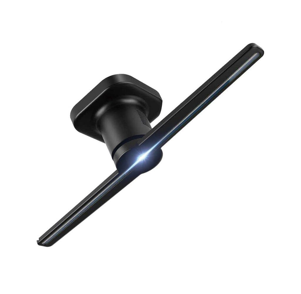 Evernew 3D Hologram Fan LED Light 3D Advertising Holographic Display (42cm)