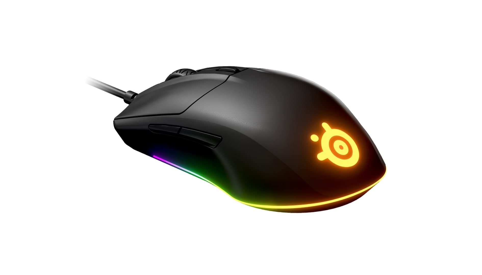 SteelSeries Rival 3 - Gaming Mouse - 8,500 CPI TrueMove Core Optical Sensor - 6 Programmable Buttons - Split Trigger Buttons - Black
