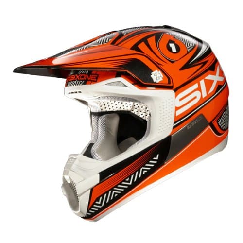 Sixsixone Fenix Fusion Helmet, Orange, X-Large