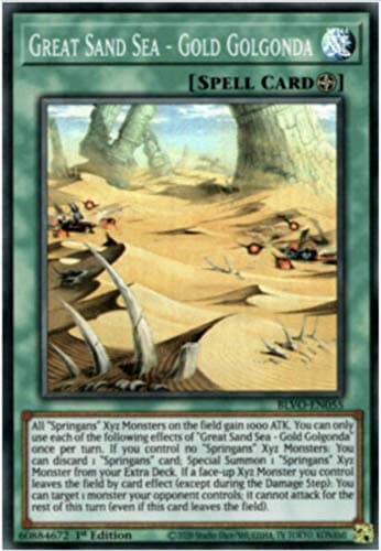 Great Sand Sea - Gold Golgonda - BLVO-EN055 - Super Rare - 1st Ed. - NM/M