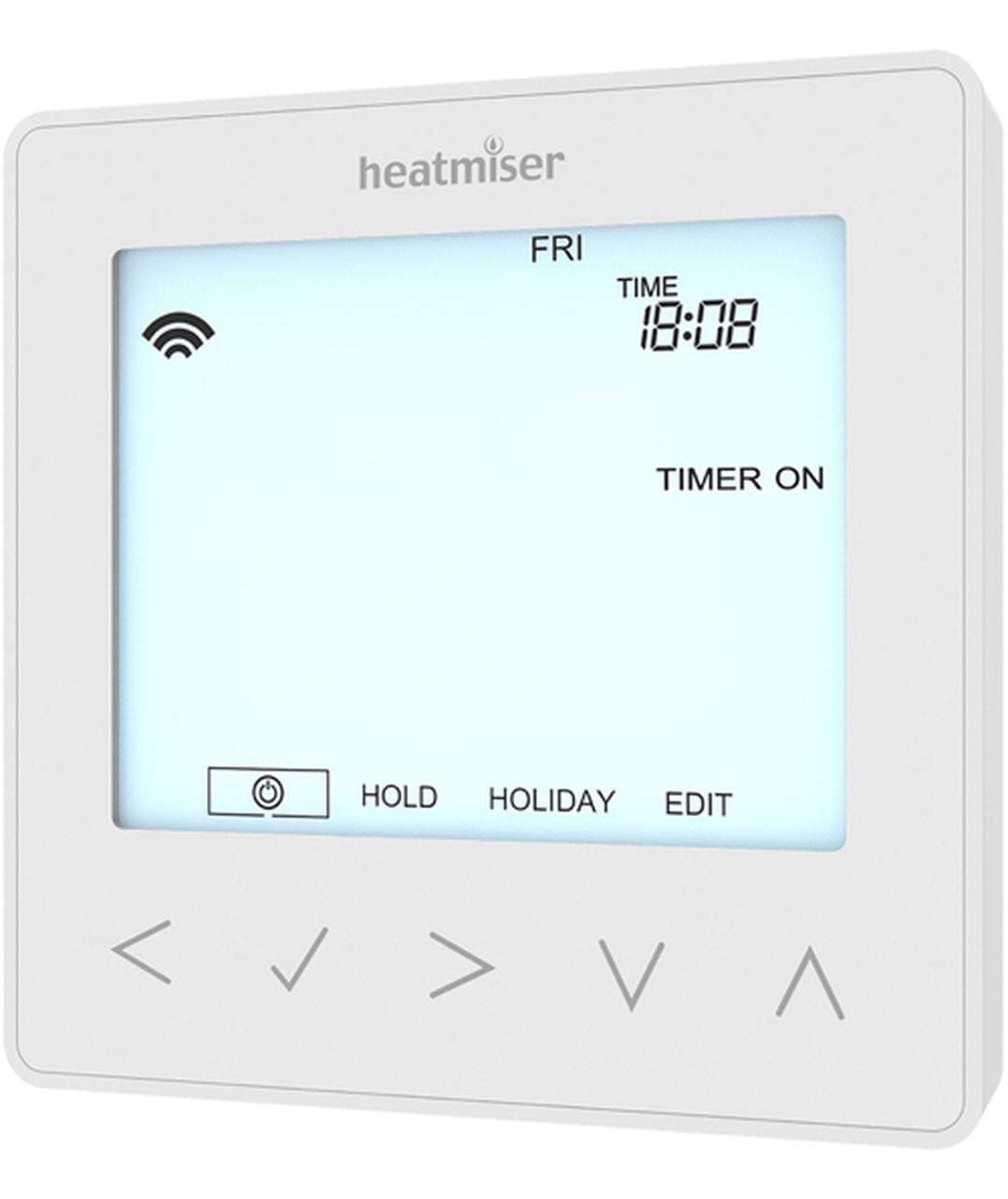 Heatmiser NeoStat-HW V2 - Hot Water Programmer - Glacier White