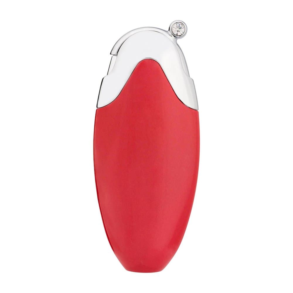 Caseti Amor Red Travel Perfume Atomizer With Swarovski Crystals