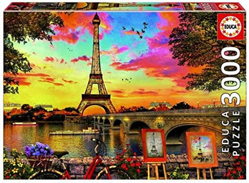 Sunset in Paris 3000 Piece Puzzle