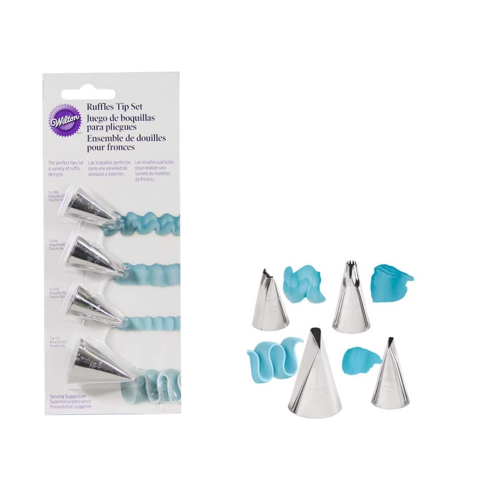 Ruffles Tip Set (Nozzles), 4pcs