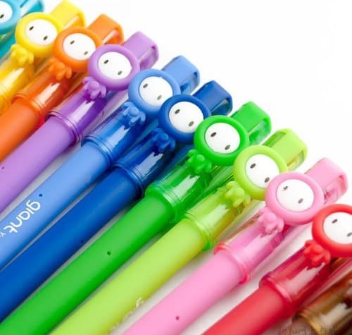 10 Colors Available New Cute Kawaii Korea Gel Pen Set Colorful Ink