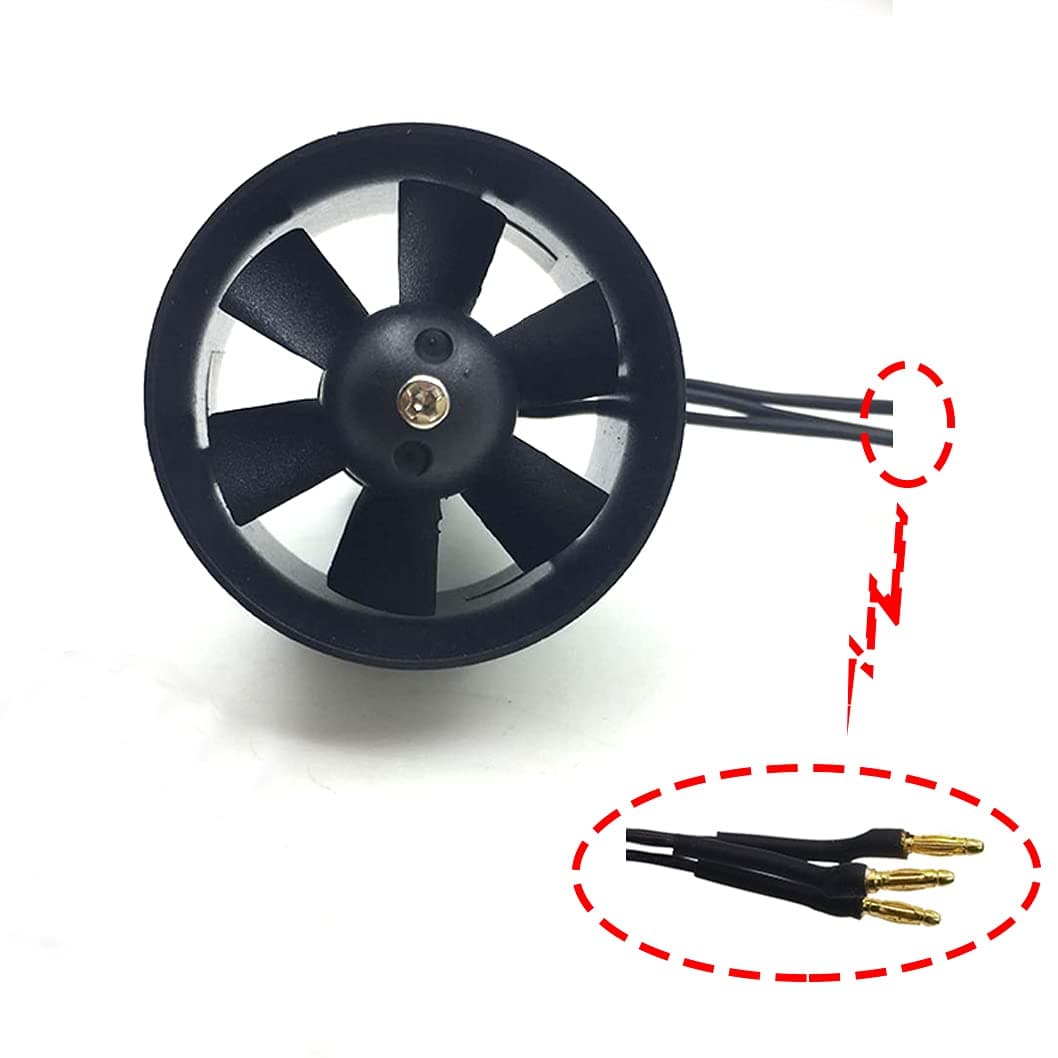 30mm Duct Fan with 7000KV Brushless Motor 3S Lipo Version for RC Model Mini Ducted Fan EDF Jet Airplane