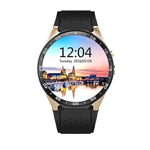 layal Kw88 Smart Watch Android 5.1 iOS Electronics Support 3G WiFi Micro SIM Android 1.39 Inch CPU MTK6580 SmartWatch Phone