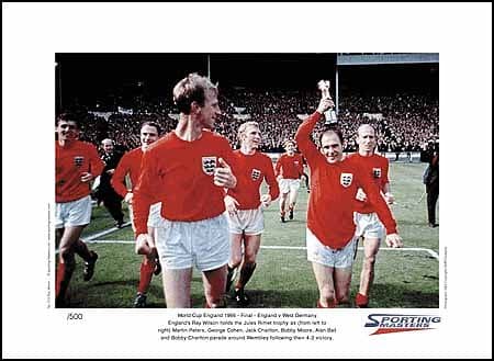 Spirit of Sport Ray Wilson signed limited edition print